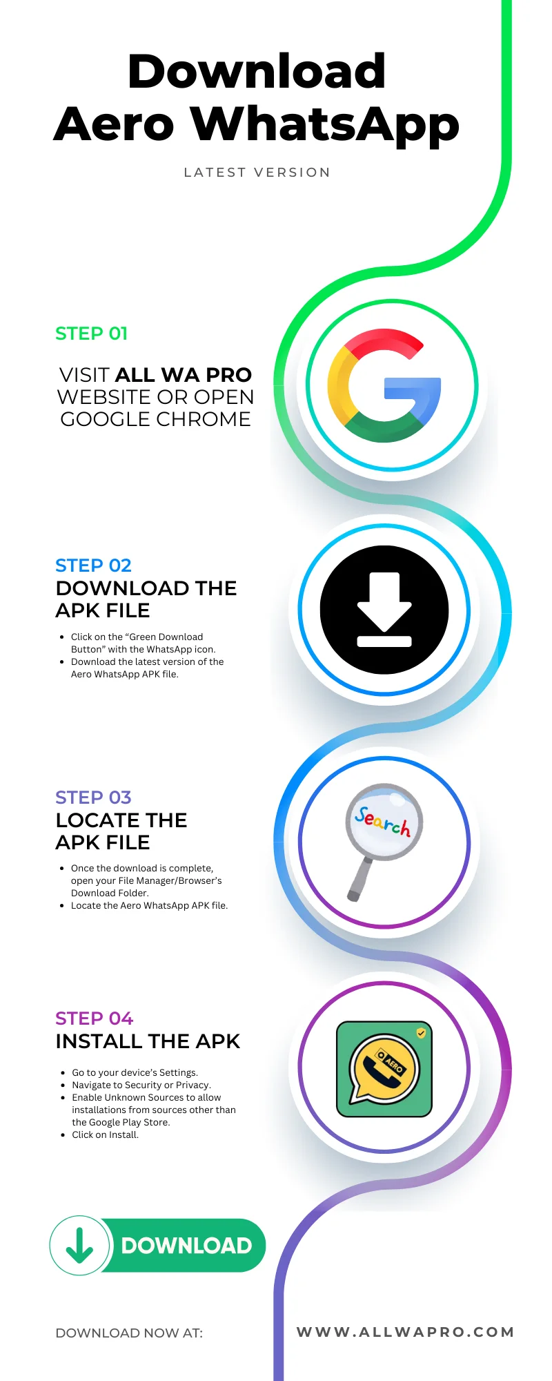 Aero WHatsApp APK Easy Download Method
