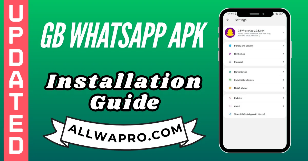 Complete Installation Guide GB WhatsApp