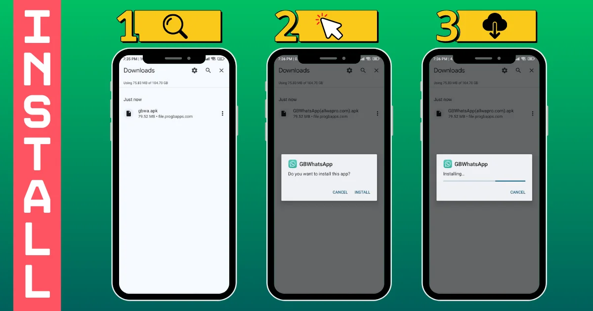 How to install GB WhatsApp APK
