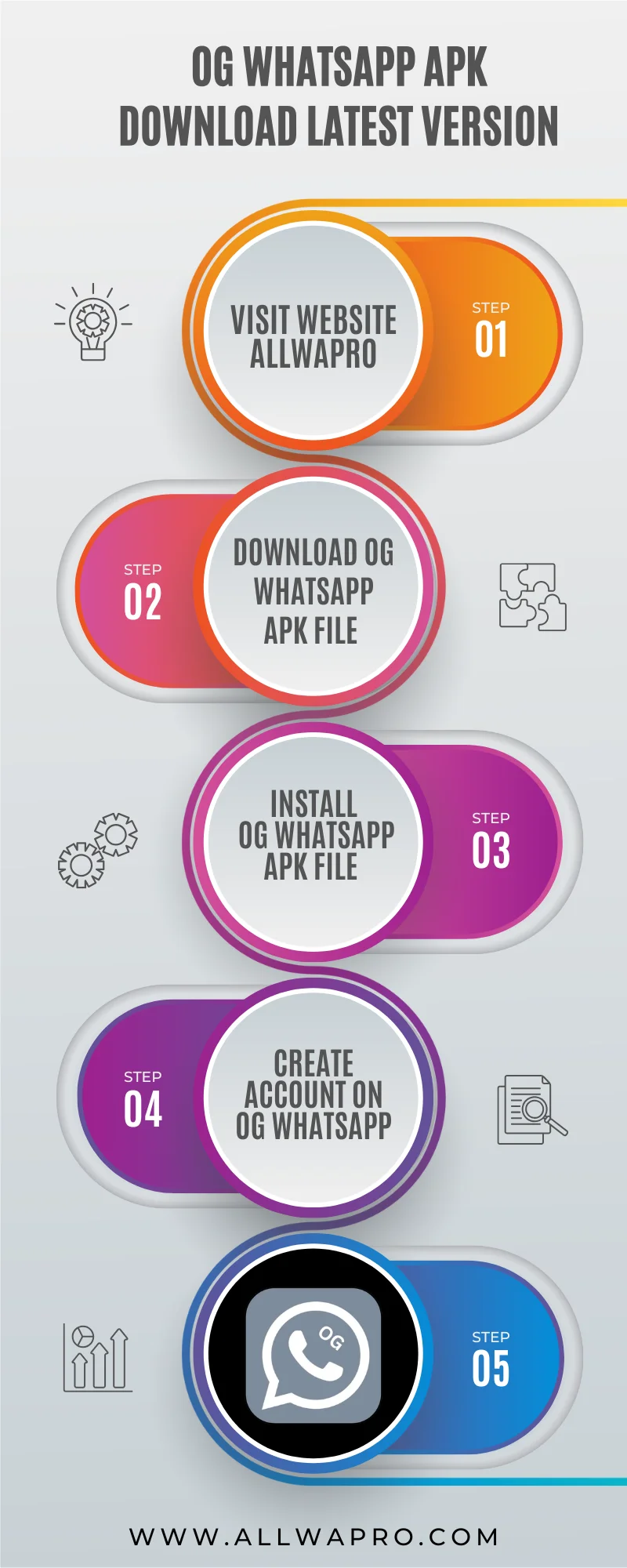 STEPS TO DOWNLOAD AND USE OG WHASTAPP